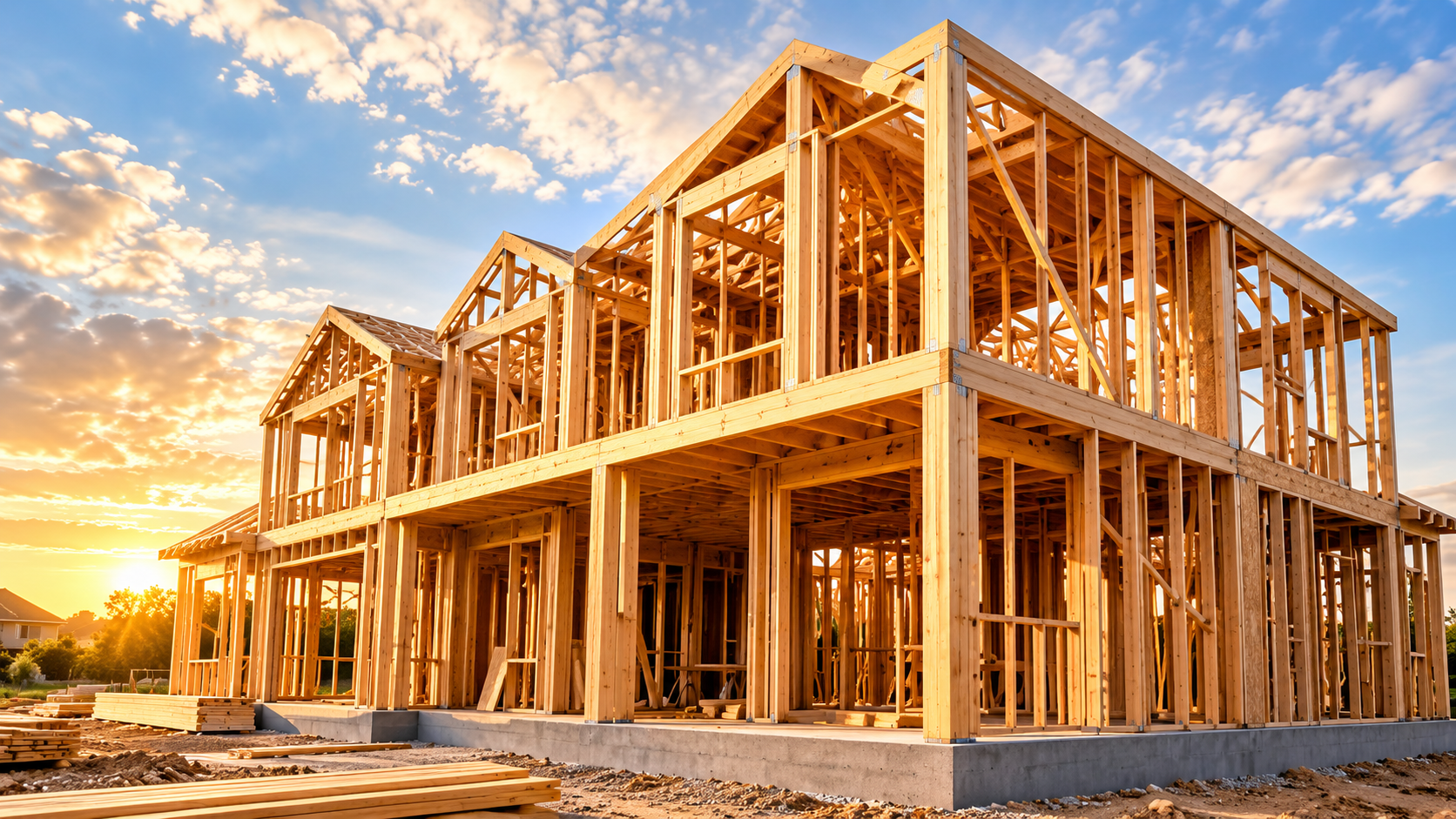 New construction real estate project